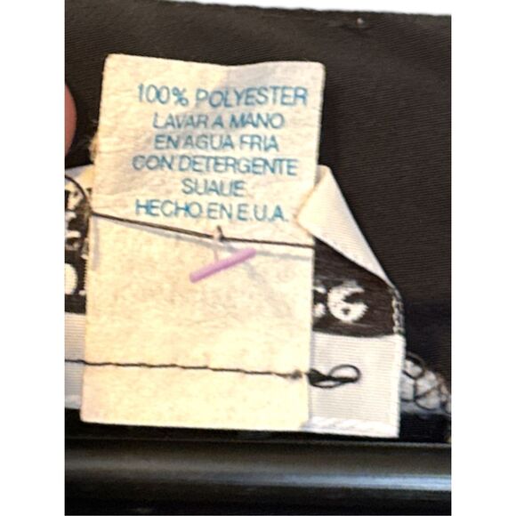 Vintage 90's Top Choice made in USA long floral maxi dress sz L whimsigoth witch - Picture 4 of 4